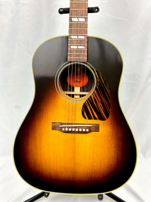 Store Special Product - Gibson 1942 Banner Southern Jumbo - Vintage Sunburst - ACSJB42VSNH