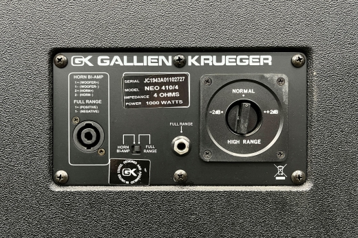 Store Special Product - Gallien-Krueger - NEO 410 Cab