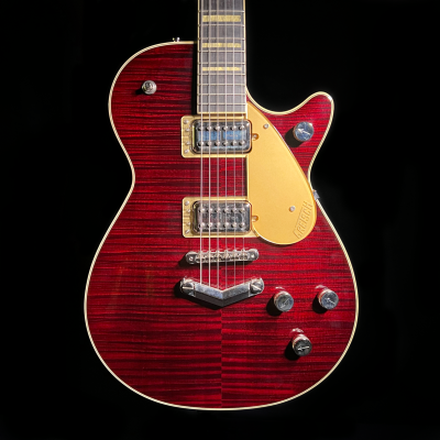 Store Special Product - Gretsch Guitars G6228FM Players Edition Jet BT - Dark Cherry Stain