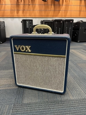 Store Special Product - Vox AC4C1 4W Tube Combo Blue With VX10 Speaker