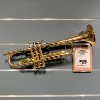 Store Special Product - Yamaha Band GII Bb Trumpet - Gold Lacquer
