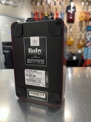 Store Special Product - Universal Audio UAFX Ruby 63 Top Boost Amplifier Pedal