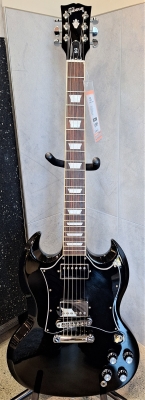 Store Special Product - Gibson -SG STD EBONY W/SOFT GIGBAG