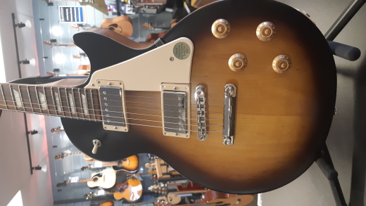 Store Special Product - GIBSON LP TRIBUTE SAT TOBACCO BRST W/SOFT