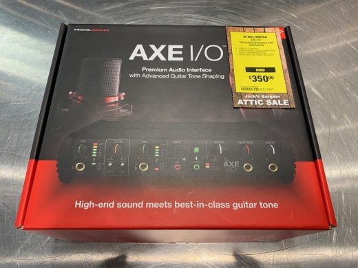 Store Special Product - IK Multimedia - AXE I/O Audio Interface w/Guitar Tone Shaping