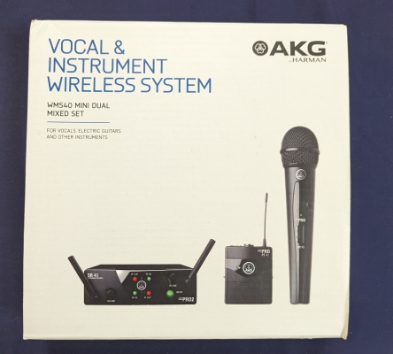 Store Special Product - AKG - Dual Wireless Mic System - Vocal and Instrument