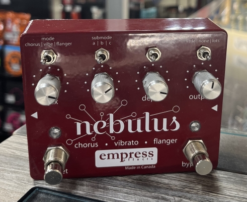 Store Special Product - EMPRESS NEBULUS CHORUS/VIBRATO/FLANGER PEDAL
