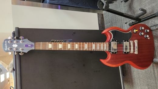 Store Special Product - Epiphone - SG STANDARD FADED WORN CHERRY