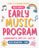 Preschool Music Program None  lessons in Hamilton