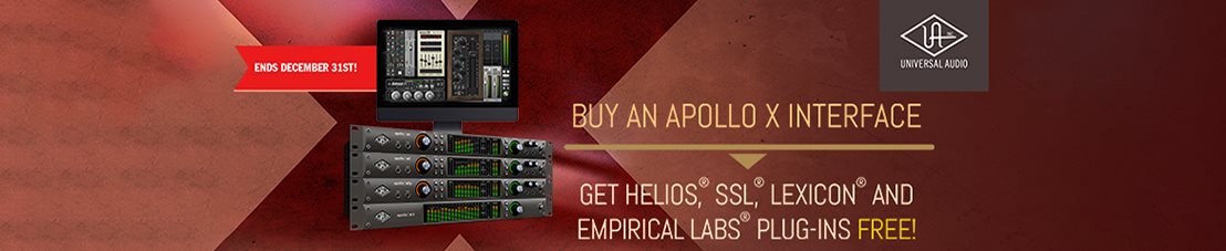 Free Plug-Ins With An Apollo X Interface Free Plug-Ins With An Apollo X Interface