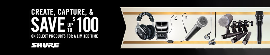 Shure Instant Savings Shure Instant Savings