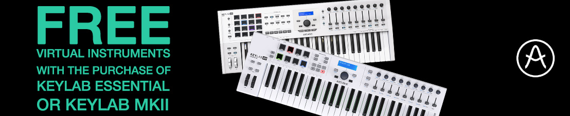ART OF KEYS SPECIAL OFFER - ARTURIA KEYLAB RANGE ART OF KEYS SPECIAL OFFER - ARTURIA KEYLAB RANGE