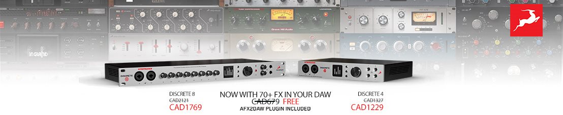 Antelope Discrete Promo Antelope Discrete Promo