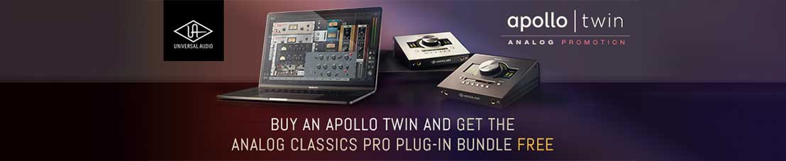 Apollo Twin Analog Promotion Apollo Twin Analog Promotion