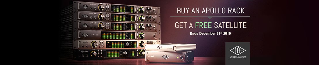 Buy an Apollo Rack, Get a Free Satellite Buy an Apollo Rack, Get a Free Satellite