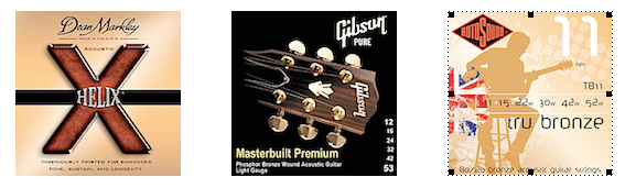 3 leading string brands