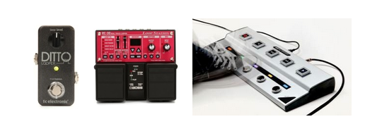 Ditto, Jamman, Boss RC-30 loop pedals