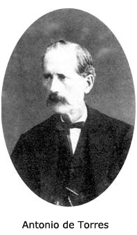 Spanish guitar maker Antonio de Torres